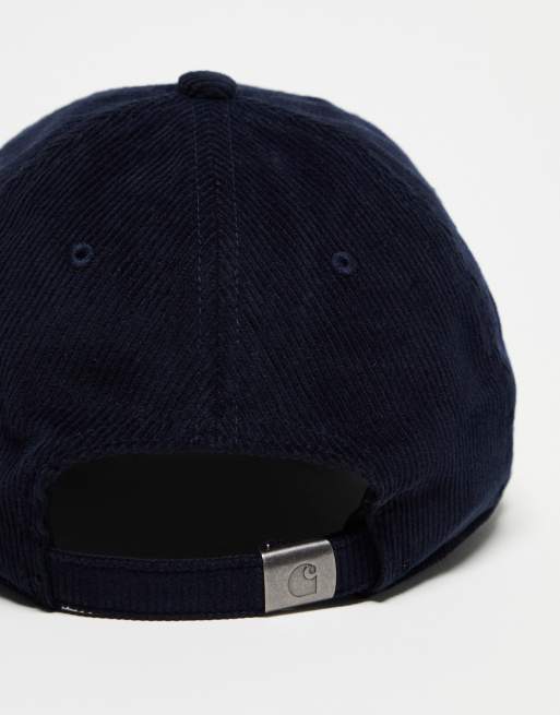 Carhartt WIP – Harlem – Kappe aus Cord in Marineblau, 3 von 4
