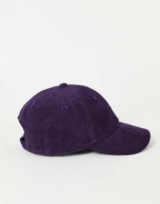 Carhartt WIP - Harlem - Pet van corduroy in paars, 2 van 4