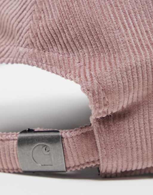 Carhartt WIP - Harlem - Uniseks corduroy pet in roze, 2 van 4