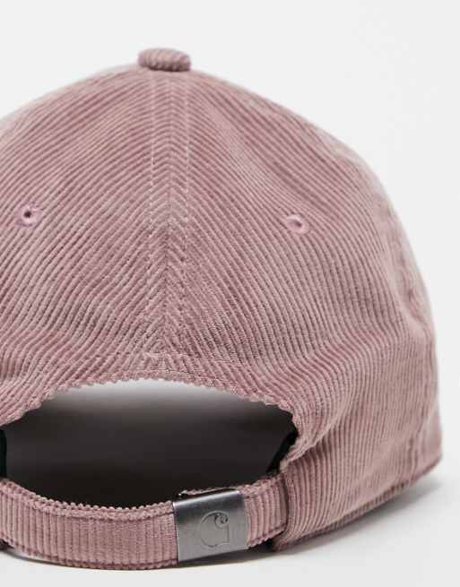 Carhartt WIP - Harlem - Uniseks corduroy pet in roze, 4 van 4