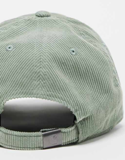 Carhartt WIP - Harlem - Unisex corduroy pet in groen, 2 van 4