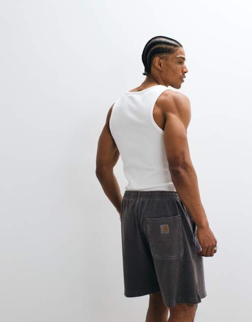 Carhartt WIP – Harper – Bruna sweatshorts, 5 av 5