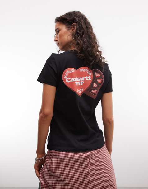 Carhartt WIP Hartt Case T-shirt i sort - view 1
