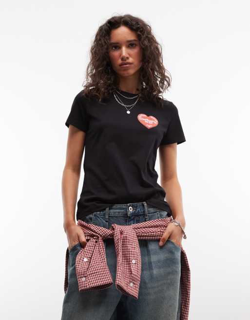 Carhartt WIP Hartt Case t-shirt i svart, 3 av 4