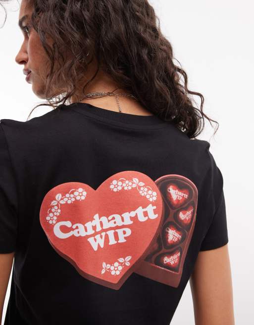 Carhartt WIP Hartt Case t-shirt i svart, 4 av 4