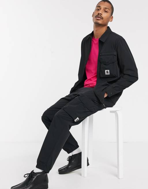 Carhartt WIP Hayes cargo pant in black ASOS