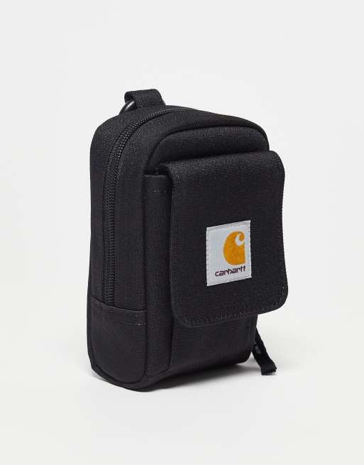 Carhartt WIP - Hayes - Sort hoftetaske med karabinhage