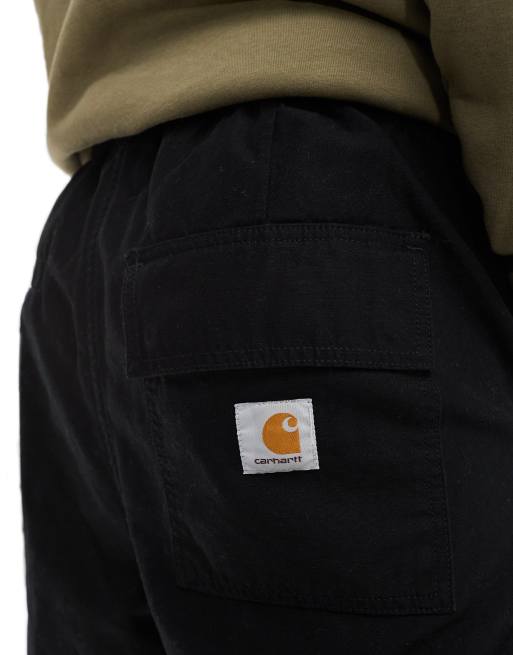 Carhartt WIP – Hayworth – Czarne szorty, 2 z 5