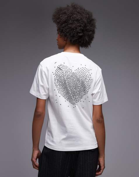 Carhartt WIP - Hear of hearts - T-shirt bianca - view 1