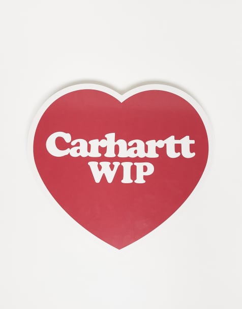 Carhartt WIP heart folding table in red - view 1