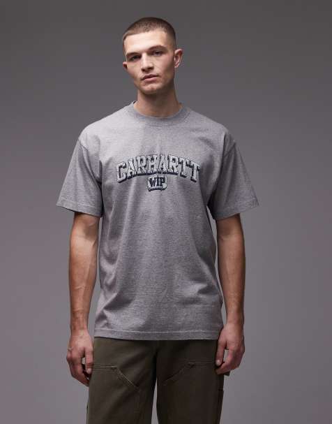 Carhartt WIP – Heavy Duty – Szary T-shirt - view 1