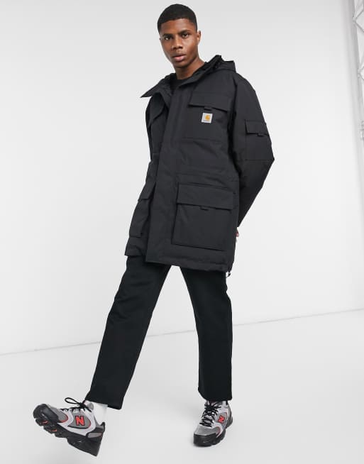 Carhartt WIP Hendon parka in black | ASOS