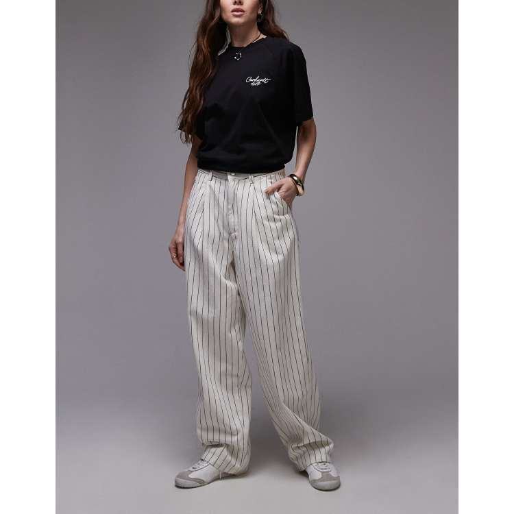 Carhartt WIP Hendry jeans in pinstripe | ASOS