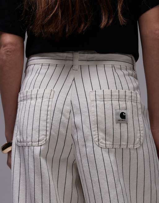 Carhartt WIP - Hendry - Jeans met krijtstreep | ASOS