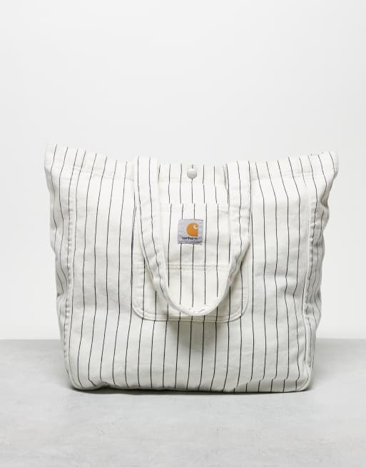 Carhartt WIP – Hendry – Torba typu tote w prążki