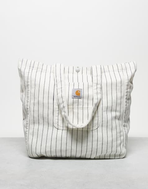 Carhartt WIP Hendry tote in pinstripe - view 1