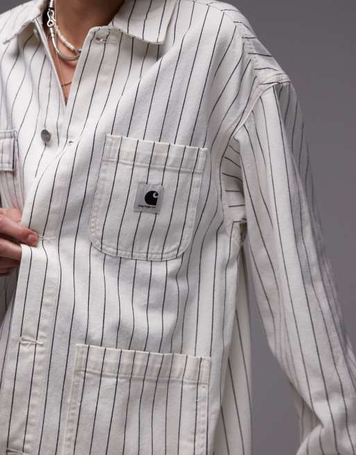 Carhartt WIP - Hendry - Veste à fines rayures , 3 de 4