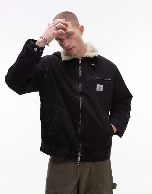Carhartt WIP - Herald - Giacca nera con zip, 2 di 4