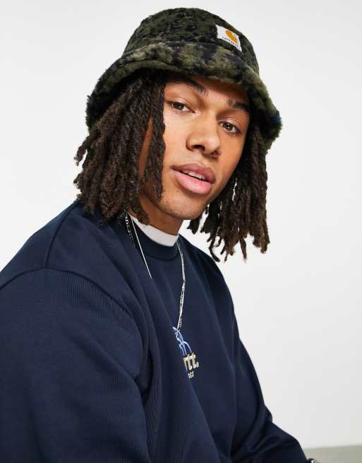 Carhartt WIP – High Plains – Zielony kapelusz typu bucket