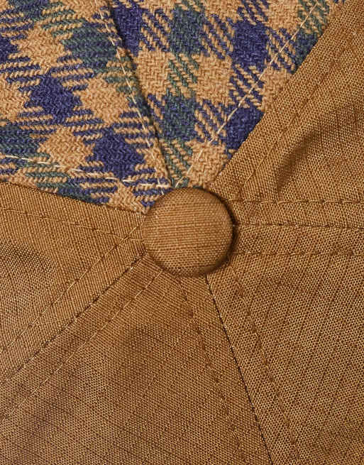Carhartt WIP - Highbury - Casquette à carreaux - Marron, 4 de 4