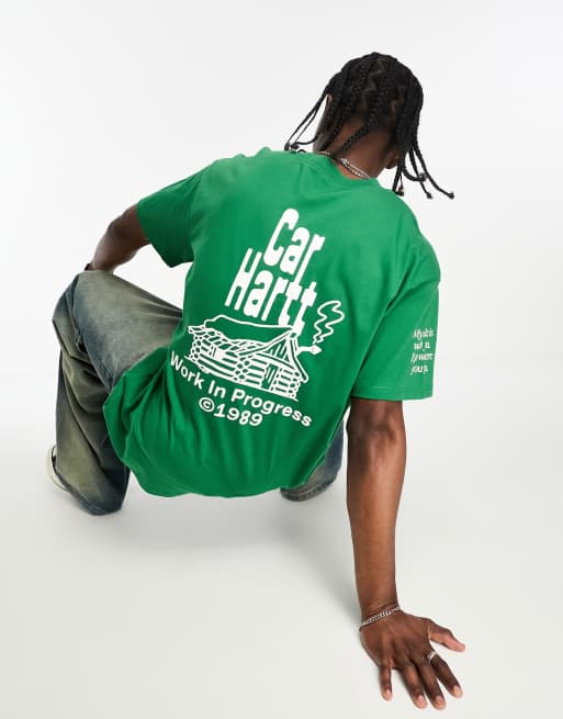 Carhartt WIP Home T shirt Vert ASOS