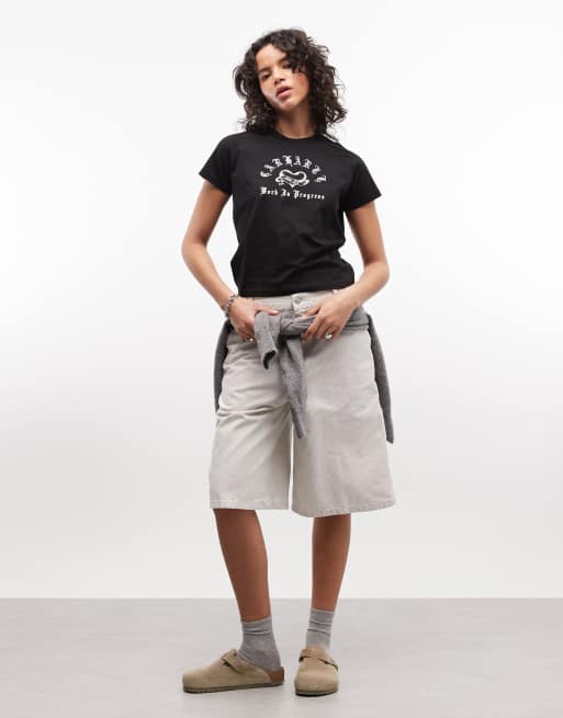 Carhartt WIP honest work t-shirt in black, 2 of 4