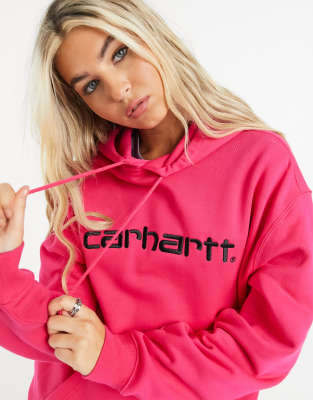 pink carhartt jumper