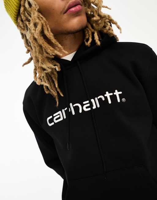 Sudadera Carhartt: Hooded Sweat Black