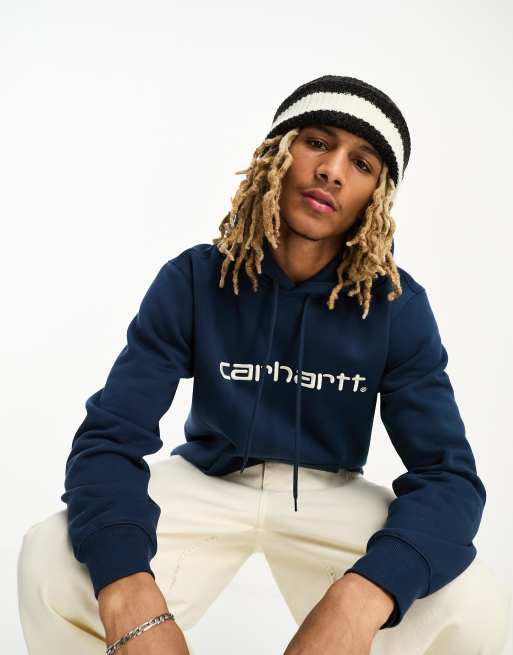 Carhartt shop blue sweatshirt