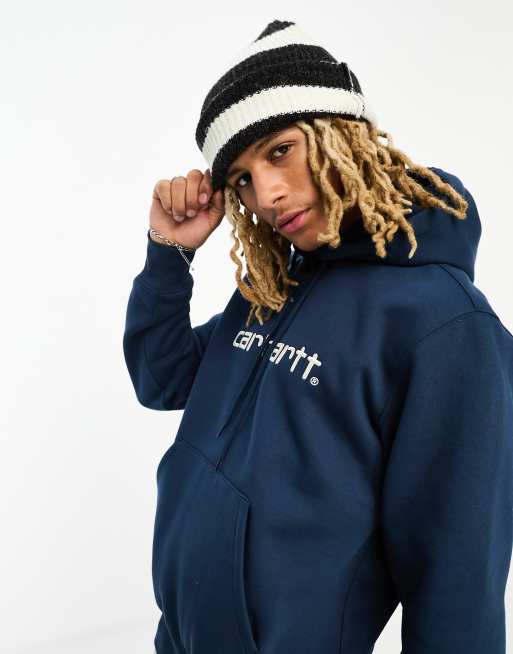 Blue carhartt outlet hoodie