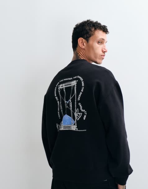 Carhartt WIP Hourglass sweatshirt in black - view 1