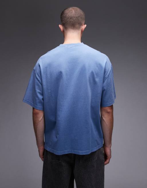 Carhartt WIP - Hudson - T-shirt con tasca blu , 3 di 5
