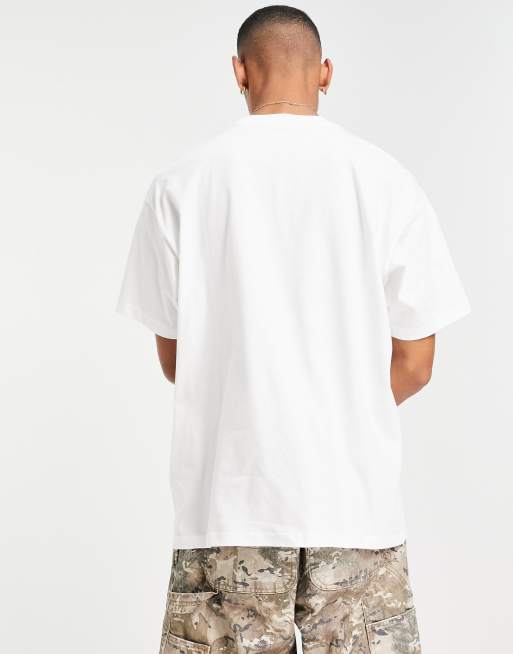 Carhartt WIP - Hvid T-shirt med chokoladebar-print, 2 af 4