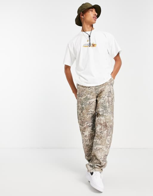 Carhartt WIP - Hvid T-shirt med chokoladebar-print, 3 af 4