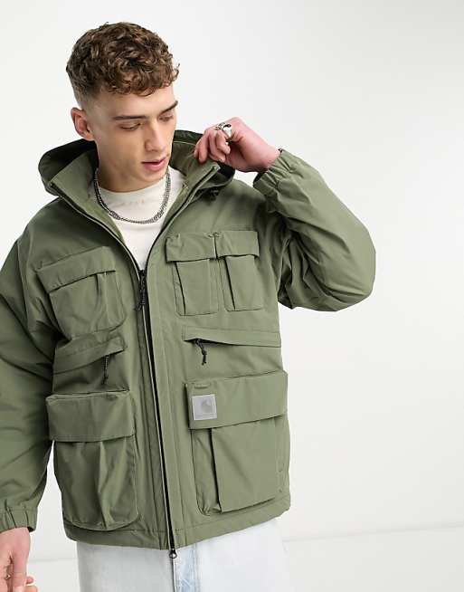 Carhartt WIP idaho jacket in green | ASOS Carhartt WIP idaho jacket in green | ASOS