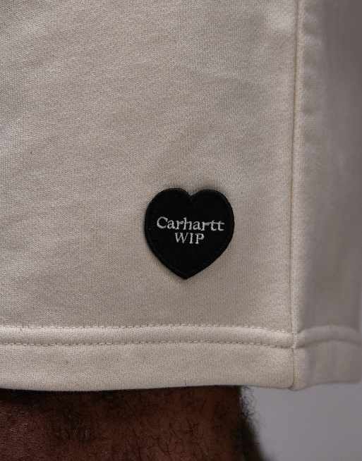 Carhartt WIP – Ingo – Naturvita sweatshorts, 4 av 5