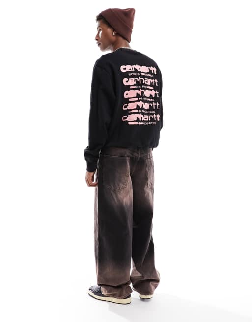 Carhartt WIP - Ink Bleed - Sweater in zwart