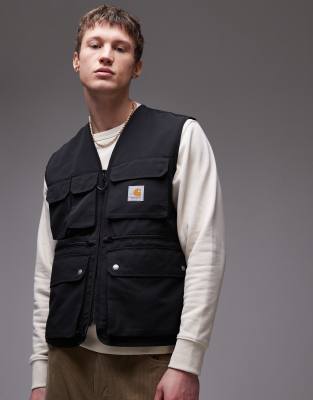 Carhartt WIP Carhartt WIP irwin gilet in black