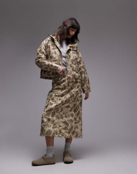 Carhartt WIP – Irwin – Kamouflagemönstrad jacka - view 1