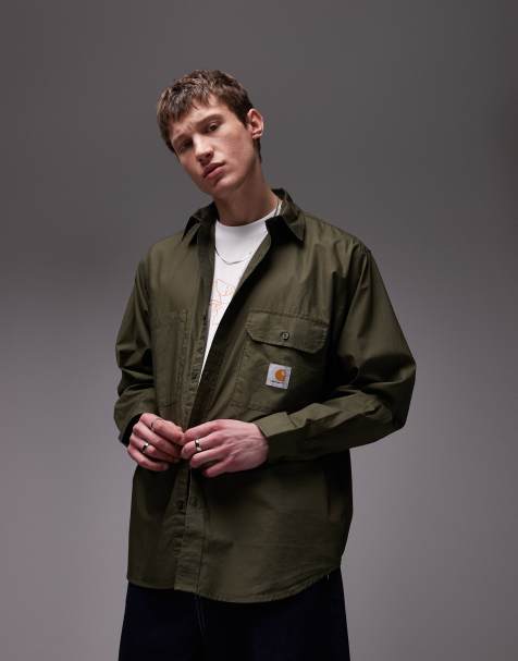 Carhartt WIP – Irwin – Koszula w kolorze khaki - view 1