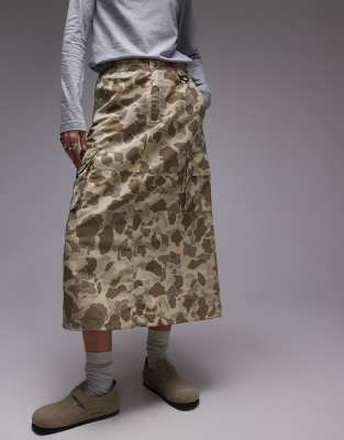 Carhartt WIP - Irwin - Rock mit Tarnmuster-Bunt