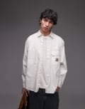 [Carhartt WIP] Carhartt WIP Irwin shirt in beige-Neutral S Beige