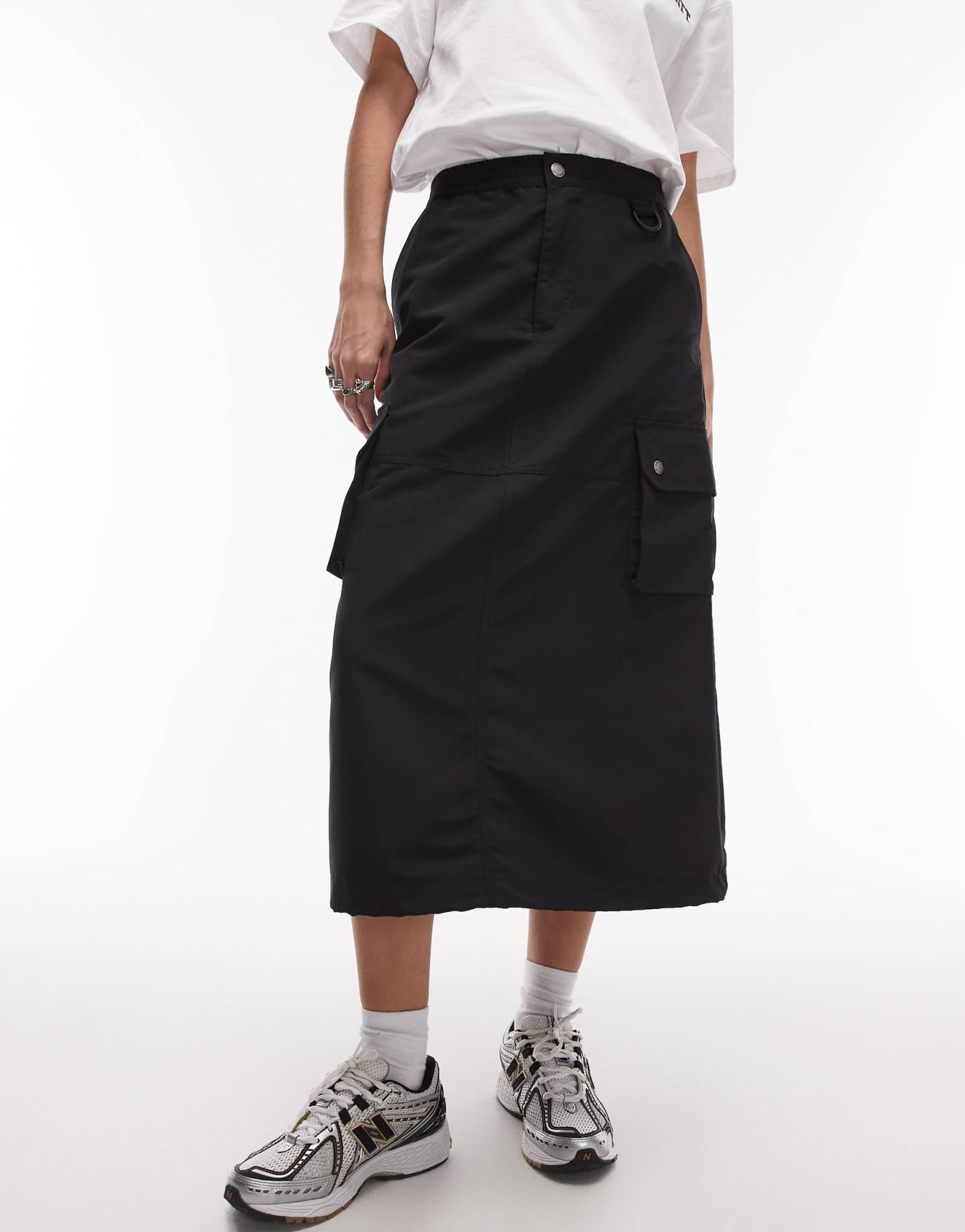 Юбка Carhartt WIP Irwin черного цвета