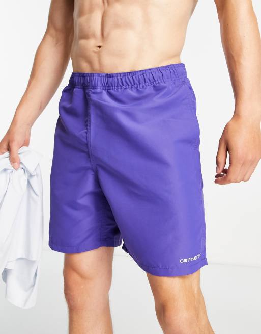 Short de bain violet new arrivals