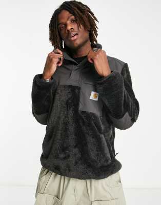 Carhartt WIP – Jackson – Czarna polarowa bluza - view 1
