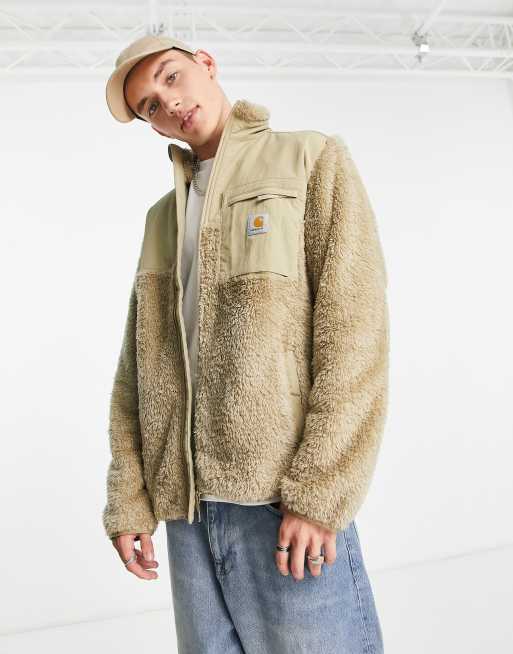 VolcanmtShops  Carhartt WIP Jackson pile fleece sweatshirt in