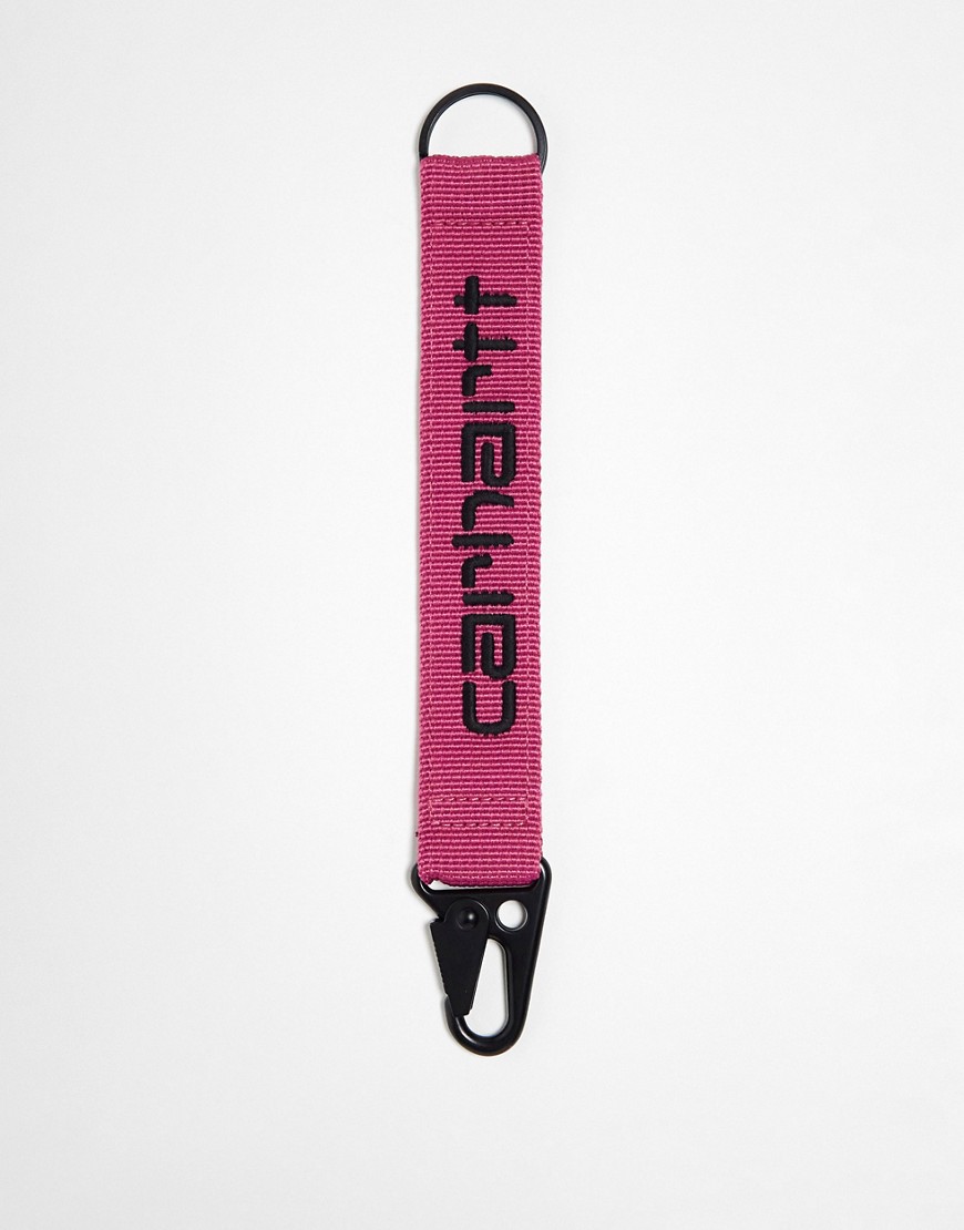 Carhartt WIP jaden key chain in pink