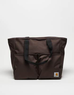 Carhartt Jake Tote Bag In Brown
