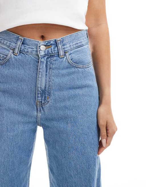 Carhartt WIP - Jane - Jean ample à taille haute - Bleu moyen , 4 de 5