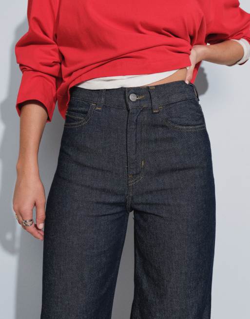 Carhartt WIP Jane jean large à jambes larges bleu délavé, 4 de 5